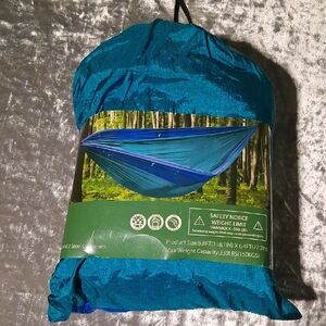 Blue Outdoor Hammock